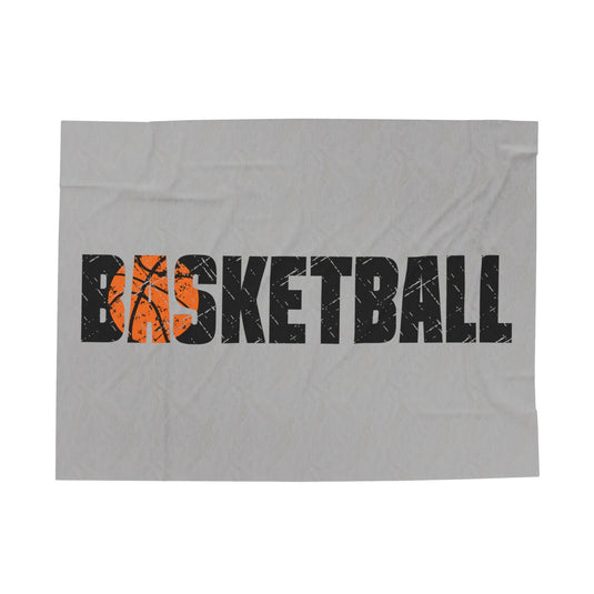 Basketball Plush Blanket