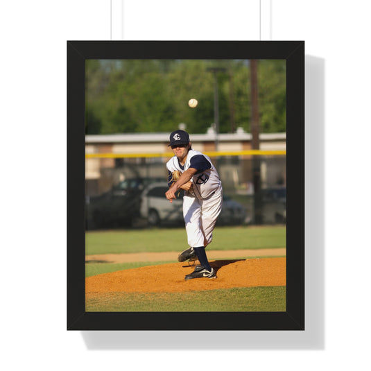 Quick Slants Photography Framed Vertical Poster