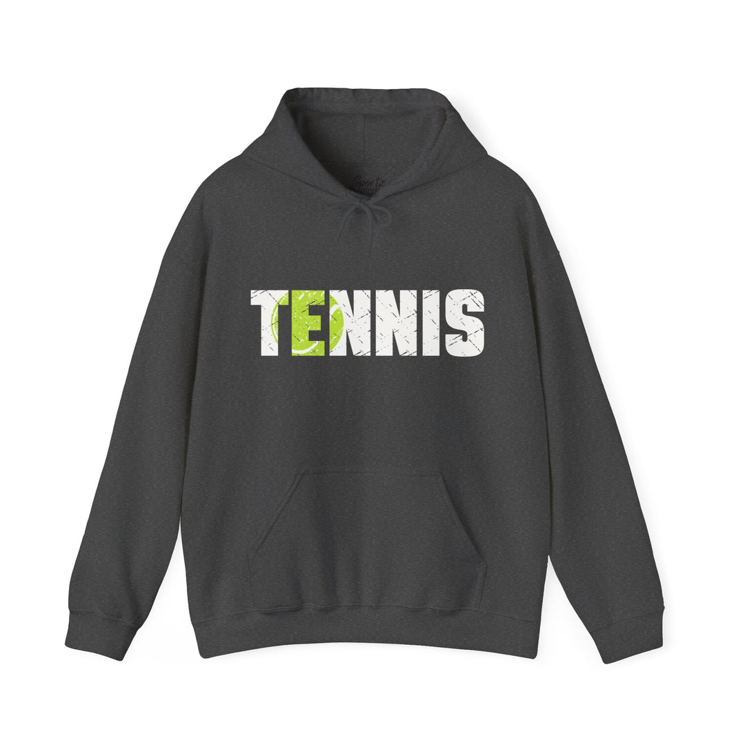 Tennis Adult Unisex Hooded Sweatshirt