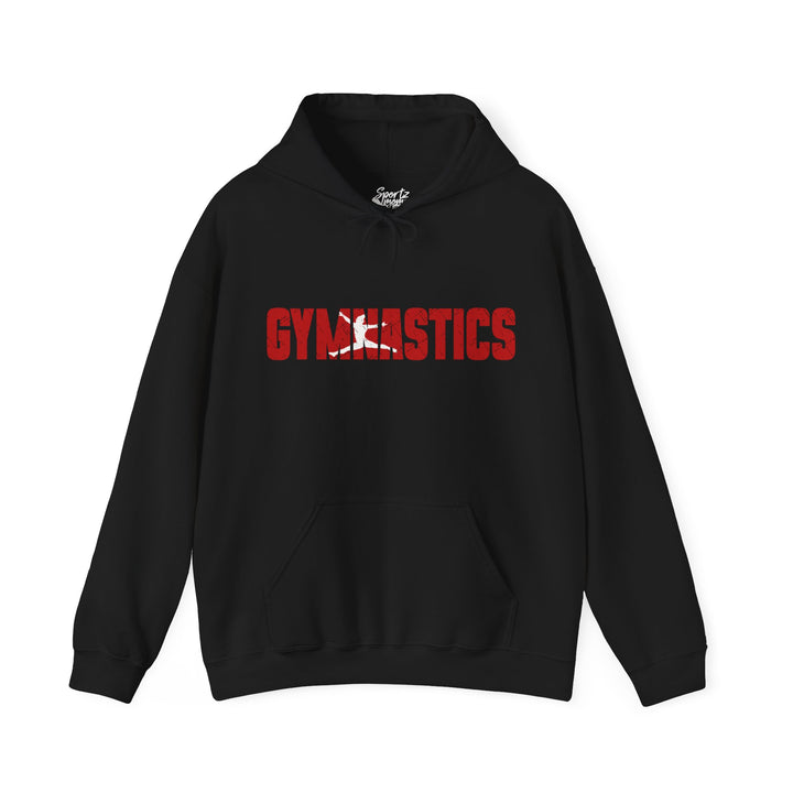 Gymnastics Adult Unisex Hooded Sweatshirt