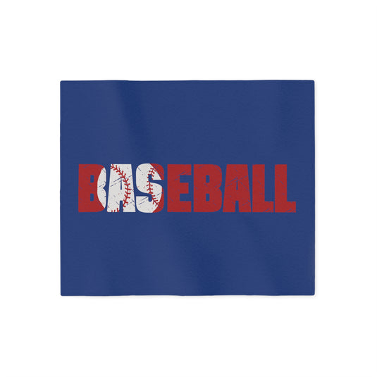 Baseball Sweatshirt Blanket