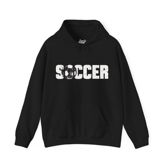 Soccer Adult Unisex Basic Hooded Sweatshirt