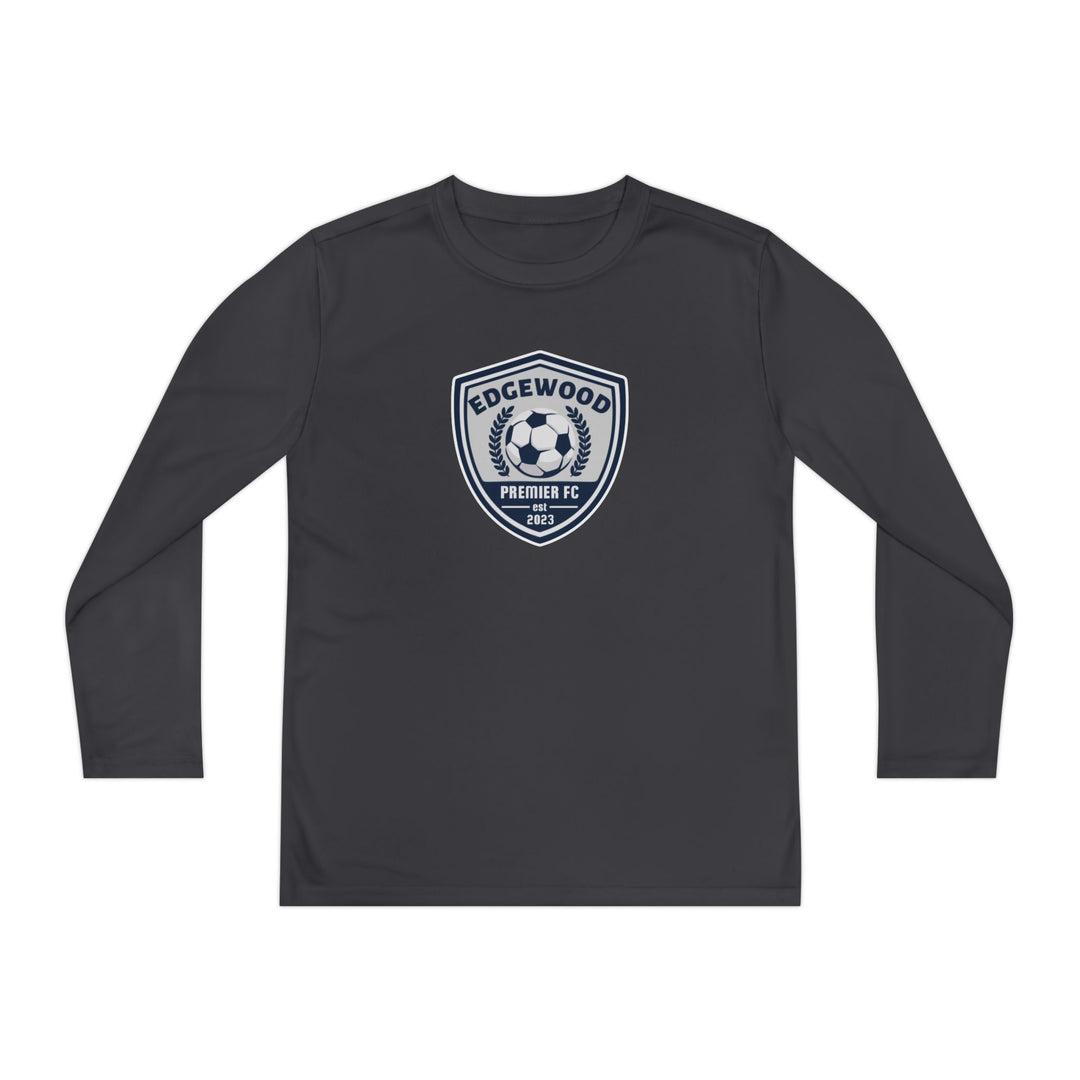 Edgewood Premier FC Unisex Youth Long Sleeve Competitor Moisture Wicking Shirt