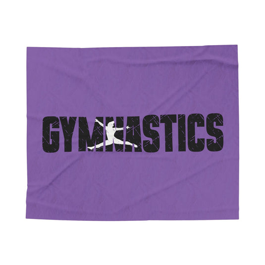 Gymnastics Plush Blanket