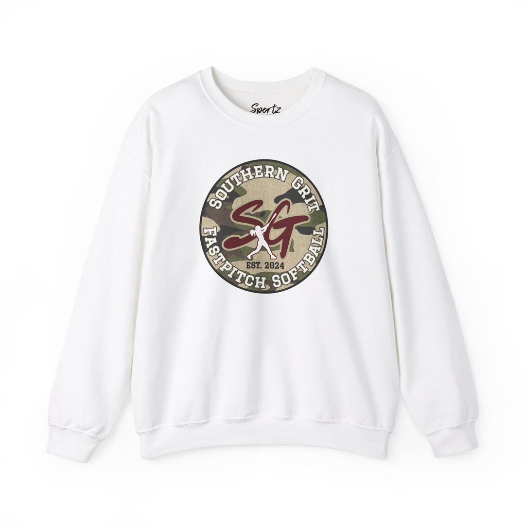 Southern Grit Unisex Adult Crewneck Sweatshirt w/Both Logos