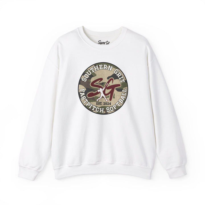 Southern Grit Unisex Adult Crewneck Sweatshirt w/Both Logos