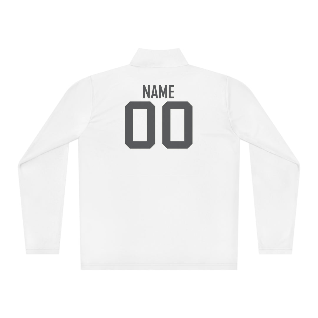 Unisex Adult Long Sleeve Quarter-Zip Pullover