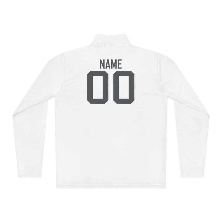 Unisex Adult Long Sleeve Quarter-Zip Pullover