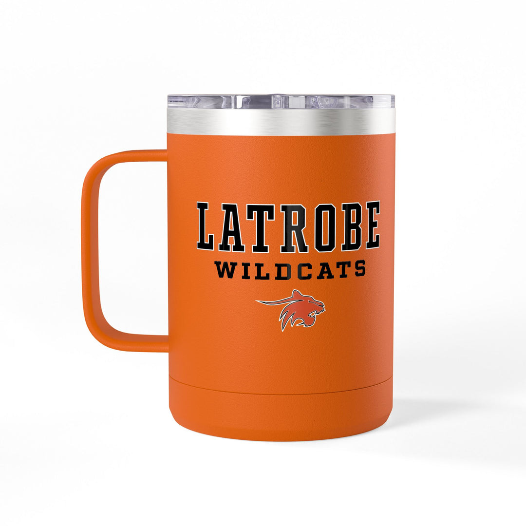 Greater Latrobe Girls Soccer Insulated Coffee Mug Tumbler 15oz