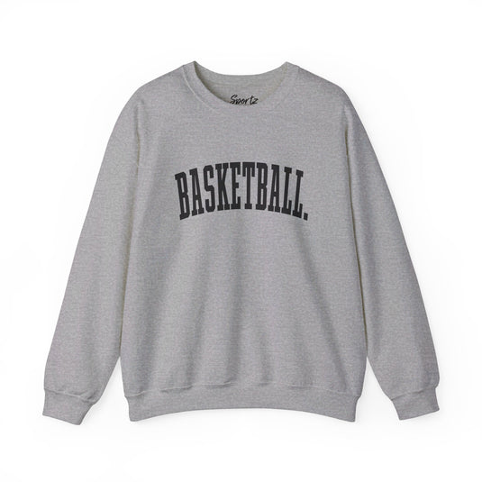 Tall Design Basketball Adult Unisex Basic Crewneck Sweatshirt