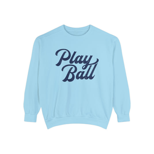 Play Ball Baseball Adult Unisex Premium Crewneck Sweatshirt