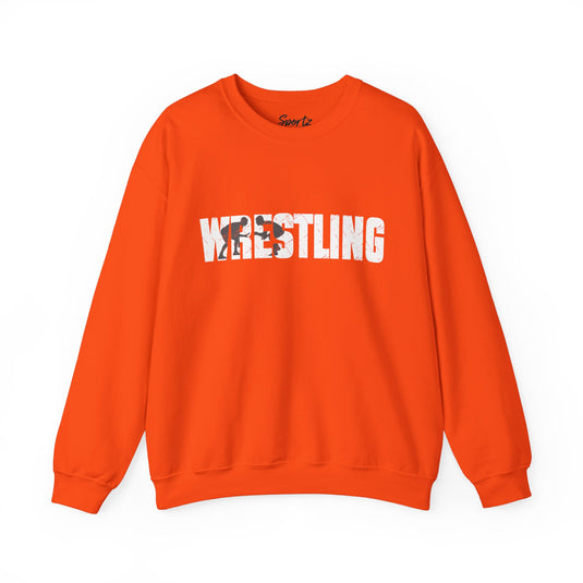 Wrestling Adult Unisex Basic Crewneck Sweatshirt