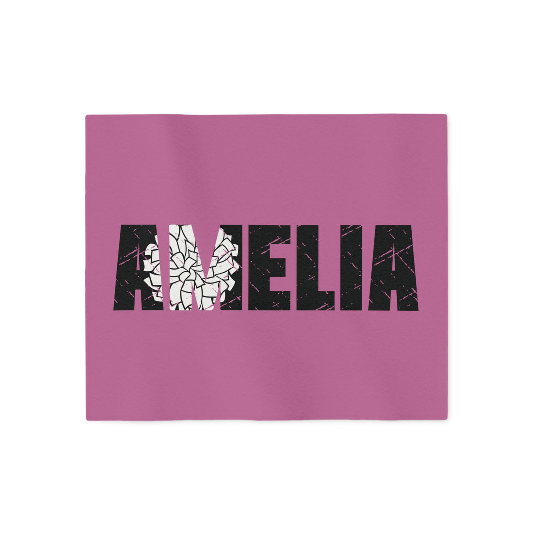Cheer Sweatshirt Blanket w/Custom Name