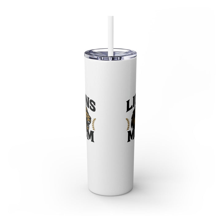 FEBA Lions Baseball Skinny Tumbler with Straw 20oz