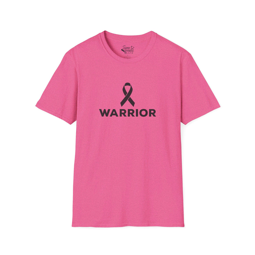 Cancer Ribbon Warrior Adult Unisex T-Shirt