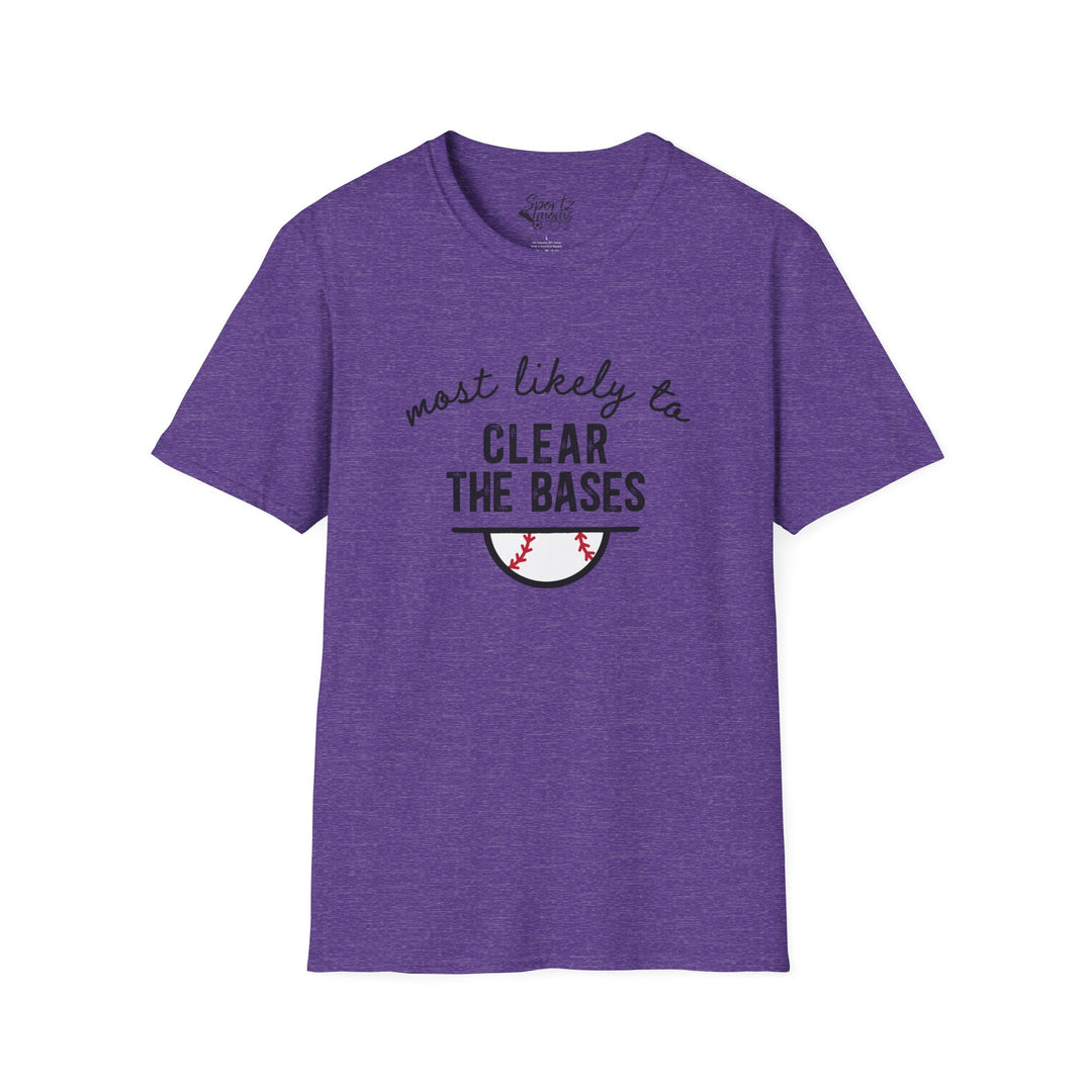 Most Likely To Baseball Adult Unisex T-Shirt
