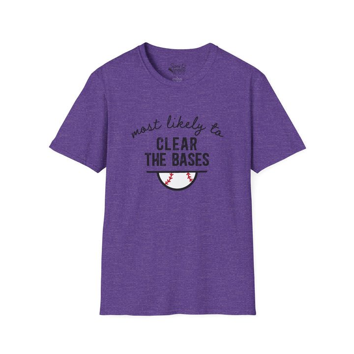 Most Likely To Baseball Adult Unisex T-Shirt