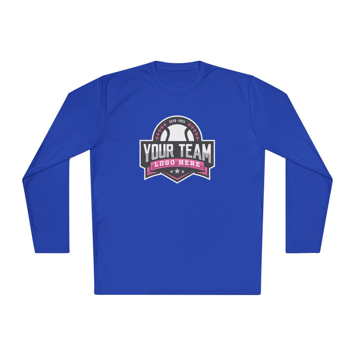 Unisex Adult Long Sleeve Competitor Moisture Wicking Shirt Color Options 2