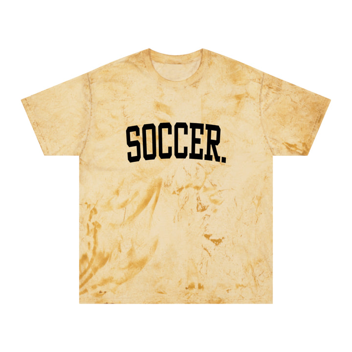 Tall Design Soccer Adult Unisex Colorblast T-Shirt