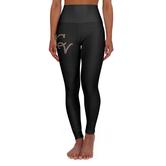 Chewsville Coyotes Women's High Waisted Yoga Leggings