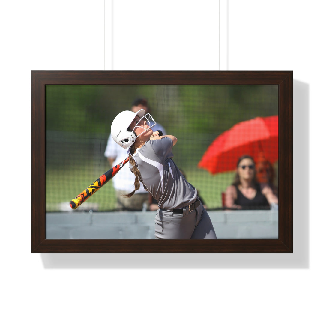 Quick Slants Photography Framed Horizontal Poster