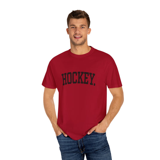 Tall Design Hockey Adult Unisex Premium T-Shirt