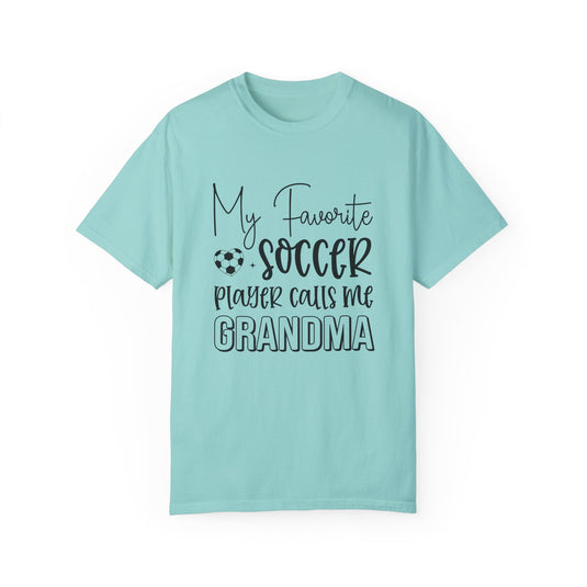 My Favorite Soccer Player (Grandma Version) Adult Unisex Premium T-Shirt