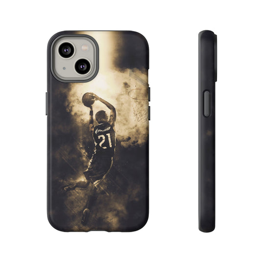 Custom Picture Tough Phone Case - Smoke Effect