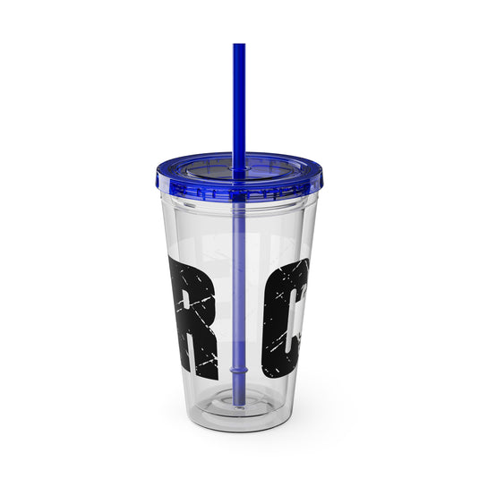 Cheer 16 oz Sunsplash Tumbler with Straw