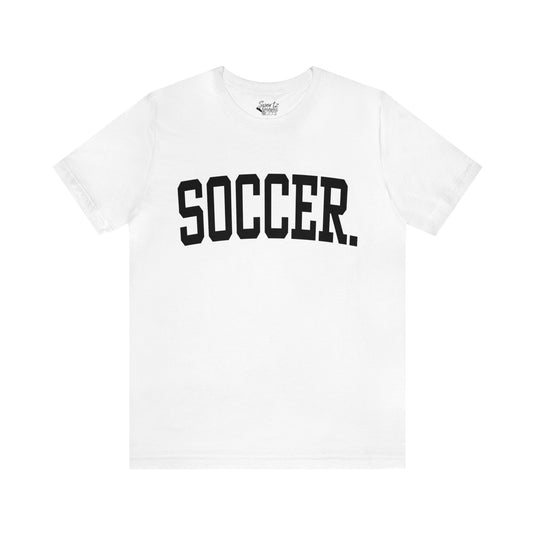 Tall Design Soccer Adult Unisex Mid-Level T-Shirt