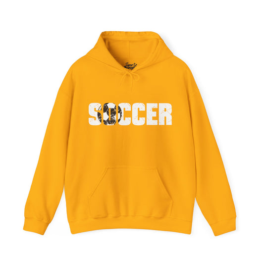 Soccer Adult Unisex Basic Hooded Sweatshirt