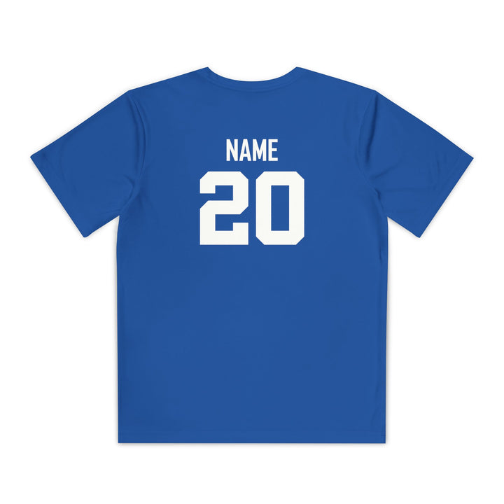 Valley Little League Softball Unisex Youth Short Sleeve Competitor Moisture Wicking T-Shirt