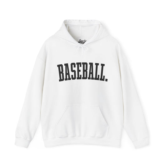 Tall Design Baseball Adult Unisex Basic Hooded Sweatshirt