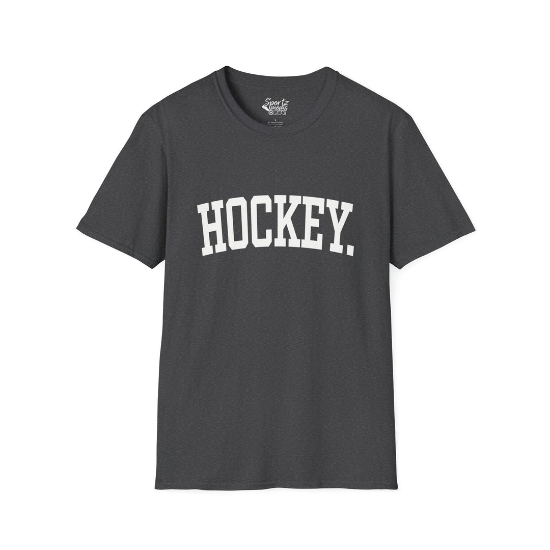 Tall Design Hockey Adult Unisex T-Shirt