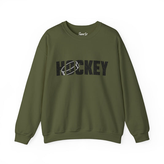 Hockey Adult Unisex Basic Crewneck Sweatshirt