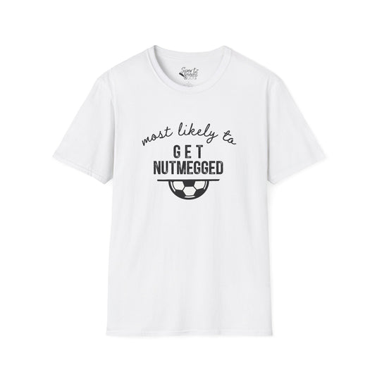 Most Likely To Soccer Adult Unisex Basic T-Shirt