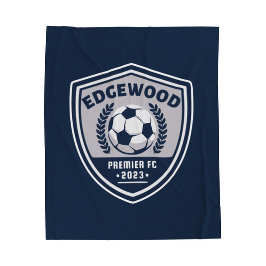 Edgewood Premier FC Velveteen Plush Blanket