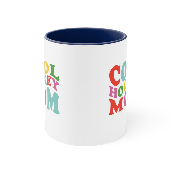 Cool Hockey Mom 11oz Accent Mug