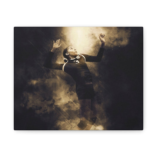 Quick Slants Photography Custom Athlete Canvas