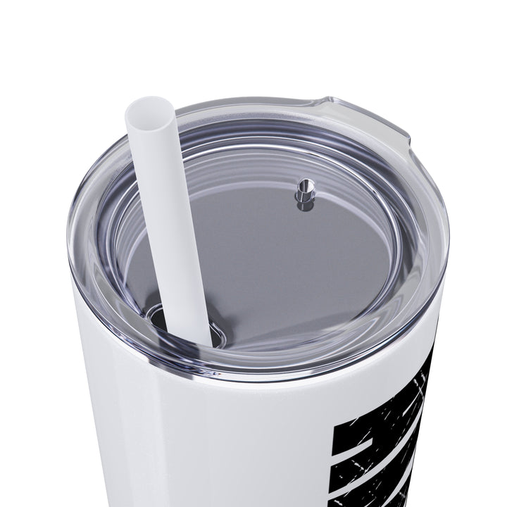 Gymnastics 20oz Skinny Tumbler with Straw w/Custom Name