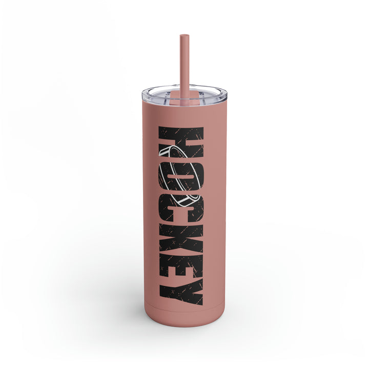 Hockey 20oz Skinny Matte Tumbler