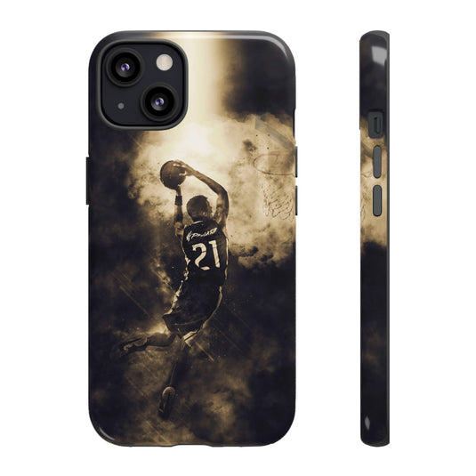 Custom Picture Tough Phone Case - Smoke Effect