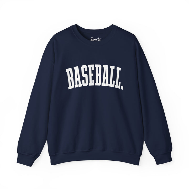 Tall Design Baseball Adult Unisex Crewneck Sweatshirt