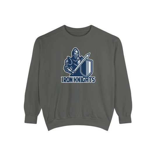 Iron Knights Premium Adult Unisex Crewneck Sweatshirt W/Knight Logo Only