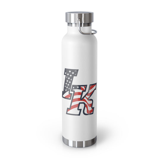 Iron Knights 22oz Bottle - w/Flag Design Only