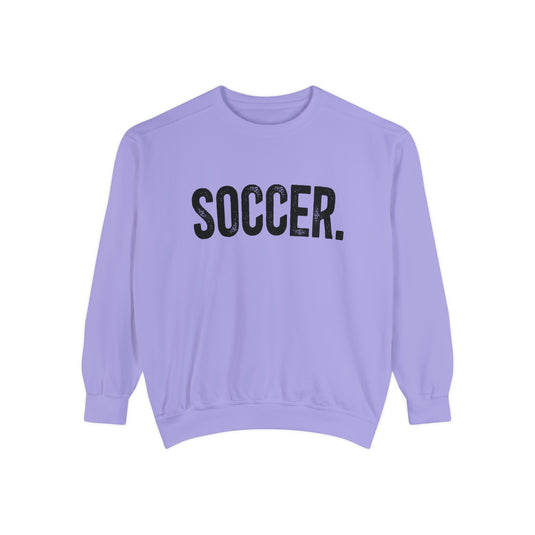 Rustic Design Soccer Adult Unisex Premium Crewneck Sweatshirt