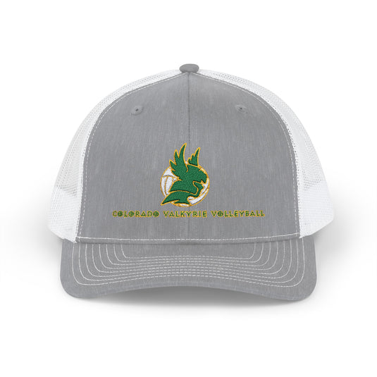 Colorado Valkyrie Volleyball Club Embroidered Snapback Trucker Cap