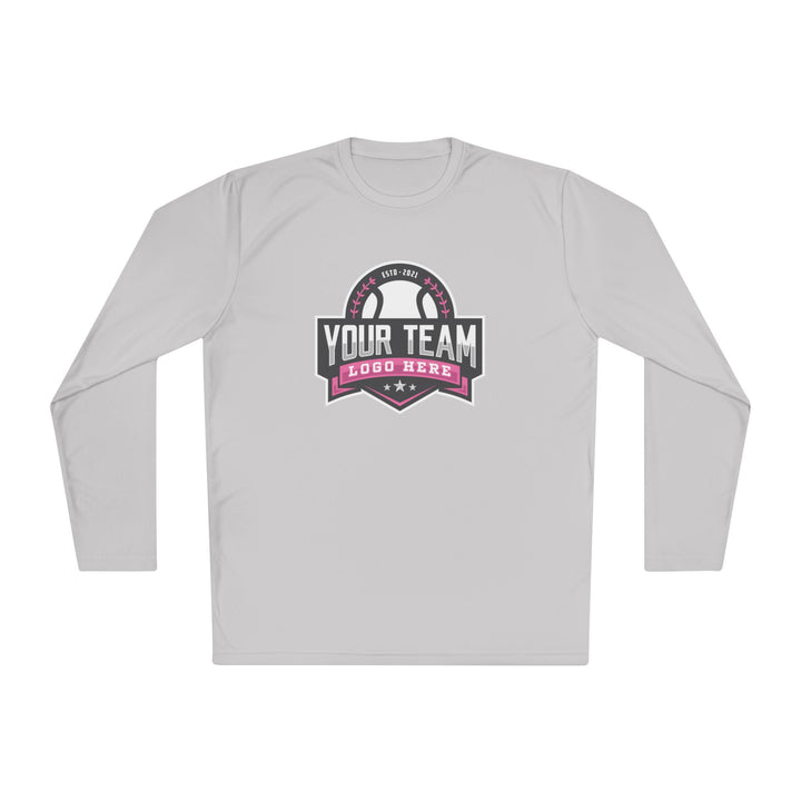 Unisex Adult Long Sleeve Competitor Moisture Wicking Shirt Color Options 1