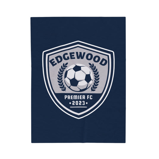 Edgewood Premier FC Velveteen Plush Blanket