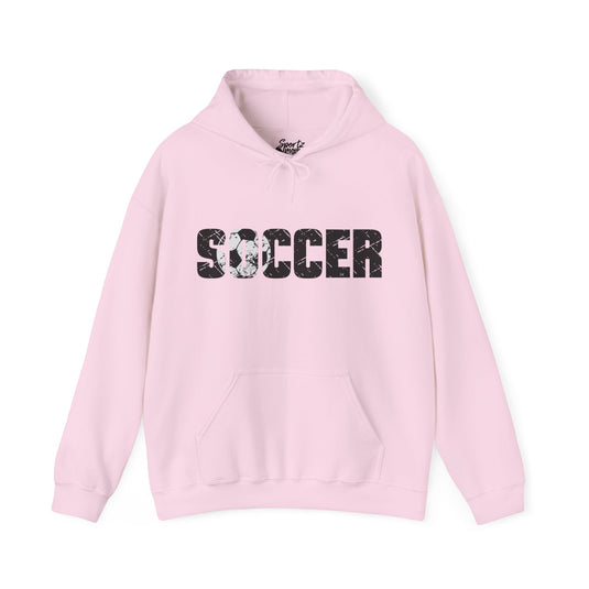 Soccer Adult Unisex Basic Hooded Sweatshirt